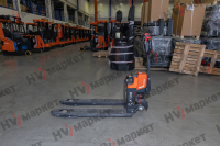 Тележка самоходная PTE15Q2-A 1500 кг, 540/685 * 1150 мм, одинарный ролик, литий-ионный аккумулятор 24 В / 20 Ач, зарядное устройство на 5 А, китайский контроллер, без стабилизаторов HV Market