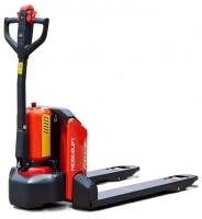 Тележка самоходная PTE15N 1500 кг, 540x1220 мм, двойные ролики 60x70, литиевая батарея 36Ah, с зарядным устройством 8A, контроллер Curtis НИЗКИЙ ПРОФИЛЬ 62 мм HV Market