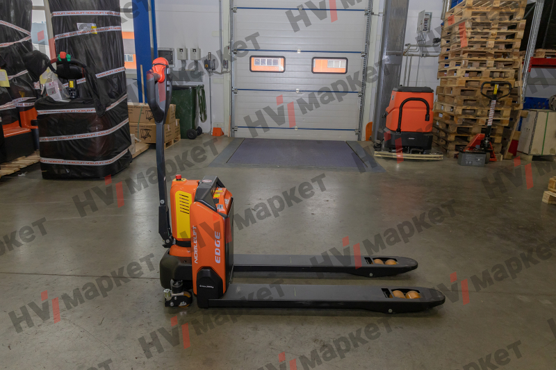 Тележка самоходная PTE20N 2000 кг, 540x1150 мм, двойные ролики 80x70, литиевая батарея 48V/20Ah, с зарядным устройством 48/9A, контроллер Curtis