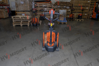 Тележка самоходная PTE20N 2000 кг, 540x1150 мм, двойные ролики 80x70, литиевая батарея 48V/20Ah, с зарядным устройством 48/9A, контроллер Curtis HV Market