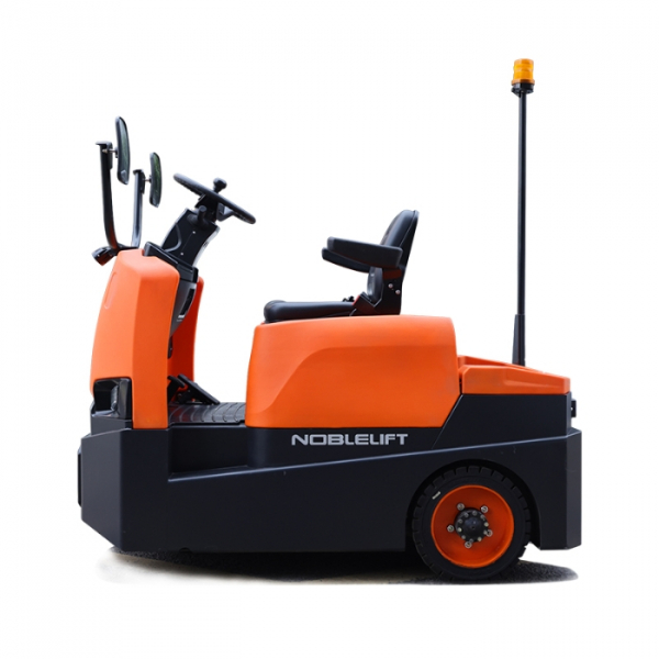 Самоходный Тягач для склада/производства T30Q (Литий 300Ач, blue light and rearview mirror, walkie mode button, optional Controller Curtis F4A and display, Seat armrest)