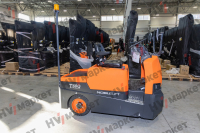 Самоходный Тягач для склада/производства T60Q 6000kg (Литий 200Ач + 100Ач, blue light and rearview mirror, walkie mode button, optional Controller Curtis F4A and display, Seat armrest) HV Market