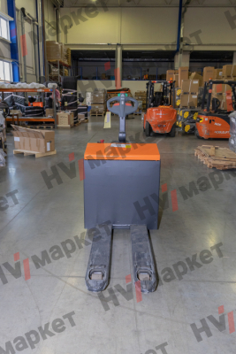 Тележка самоходная PT20P-C (540x1150) Curtis 1.6Kw рулевое колесо，двухсторонняя тяга аккумулятора 540x115, LB 150 Ah，24V60A зарядное устройство，