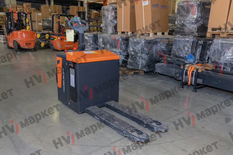 Тележка самоходная PT20P-C (540x1150) Curtis 1.6Kw рулевое колесо，двухсторонняя тяга аккумулятора 540x115, LB 150 Ah，24V60A зарядное устройство，