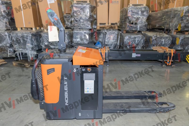 Тележка самоходная PT20P-C (540x1150) Curtis 1.6Kw рулевое колесо，двухсторонняя тяга аккумулятора 540x115, LB 150 Ah，24V60A зарядное устройство，