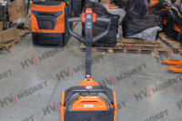 Тележка самоходная PTE20NPro 2000 кг, 540x1150 мм, двойные ролики 80x70, литиевая батарея 48V/20Ah, с зарядным устройством  9A, контроллер Curtis HV Market