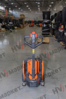 Тележка самоходная PTE20NPro 2000 кг, 540x1150 мм, двойные ролики 80x70, литиевая батарея 48V/20Ah, с зарядным устройством  9A, контроллер Curtis HV Market