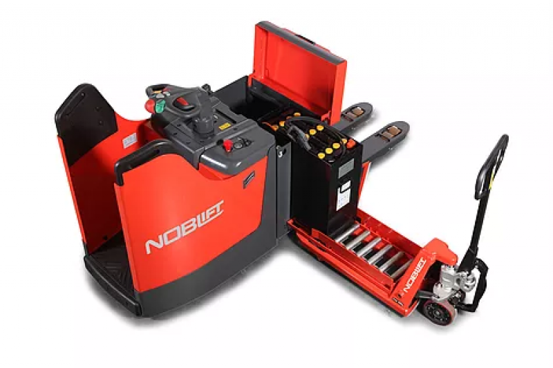 Самоходная тележка NOBLELIFT PT25P-C, 540x1150mm, 315AH, EPS, платформа(фикс). (2023г.)
