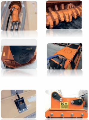 ГИДРАВЛИЧЕСКИЙ ЛЕСНОЙ МУЛЬЧЕР MSV 140