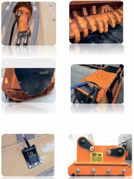 ГИДРАВЛИЧЕСКИЙ ЛЕСНОЙ МУЛЬЧЕР MSV 140