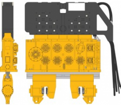 Вибропогружатель MSV 303JHF