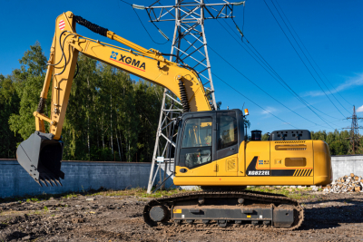 Гусеничный экскаватор XG822EL (Габарит, гидролиния для гидромолота, БРС) HV Market