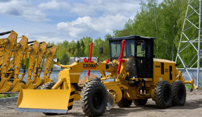 Грейдер XG3180N (Бульдозерный отвал, пятизубый задний рыхлитель) HV Market