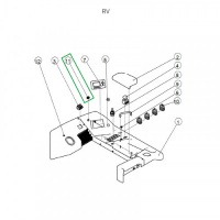 Замок зажигания с ключом для ричтрака RV (24V) HV Market