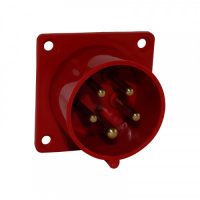 Разъем 380В, 5pin, пластик, для люльки ZLP (щитовая часть), папа HV Market