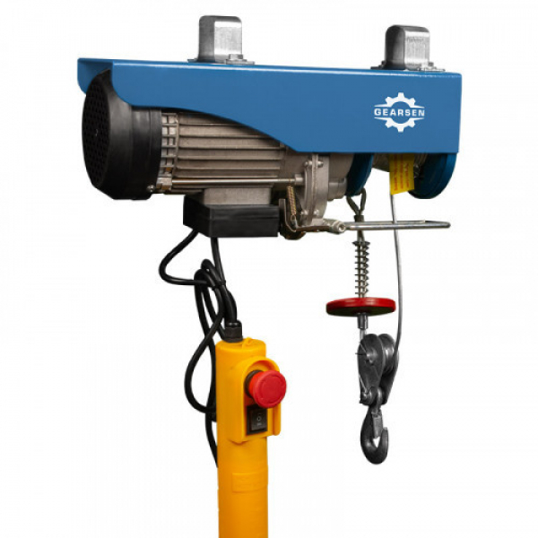 Таль электрическая мини стационарная GEARSEN PA 220В, 600/1200кг, 12/6м HV Market