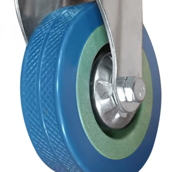 Аппаратная колесная опора с протектором на шинке SCtg 93 PVC HV Market