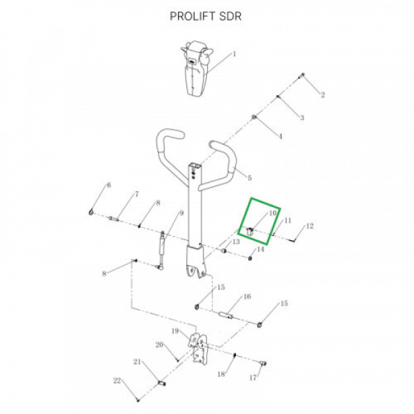 Датчик положения ручки для штабелеров SDR 1-1,2 т, SDR1635, для тележек SD15 HV Market