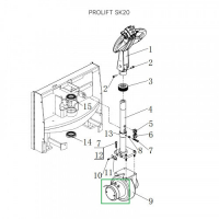 Катушка электромагнитного тормоза для штабелеров SDR/SDK 1.5-2 т, для тележек SK20 HV Market