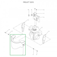 Кожух моторного отсека для тележек SD15 HV Market