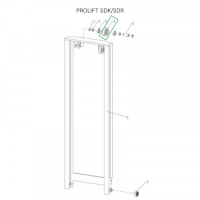 Ролик боковой цепи для штабелеров SDR 1533/1536/1545S/1645/1656/2036/2045, SDK HV Market