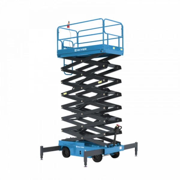 Подъемник самоходный электрический ножничный ведомый SKYER SPF1403 HV Market