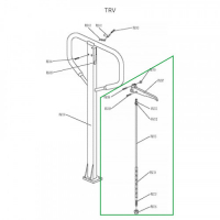 Тяга цепная в сборе для ручки TRV HV Market