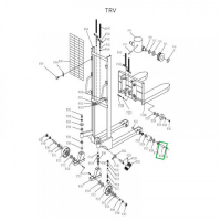 Ось подвильного ролика для TRV HV Market