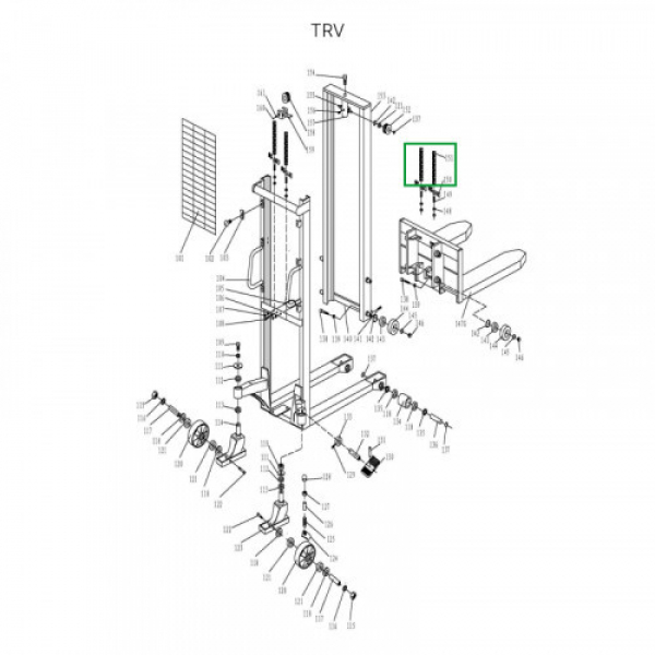 Цепь  гидроузла для TRV1516 HV Market