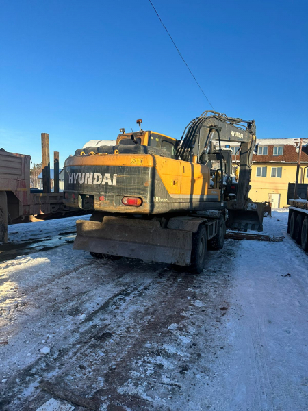 Hyundai R180* Экскаватор колесный