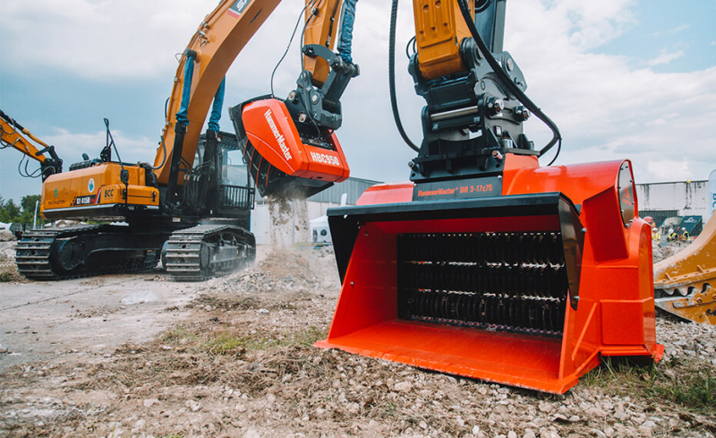 Роторный просеивающий ковш HammerMaster DH 3-17