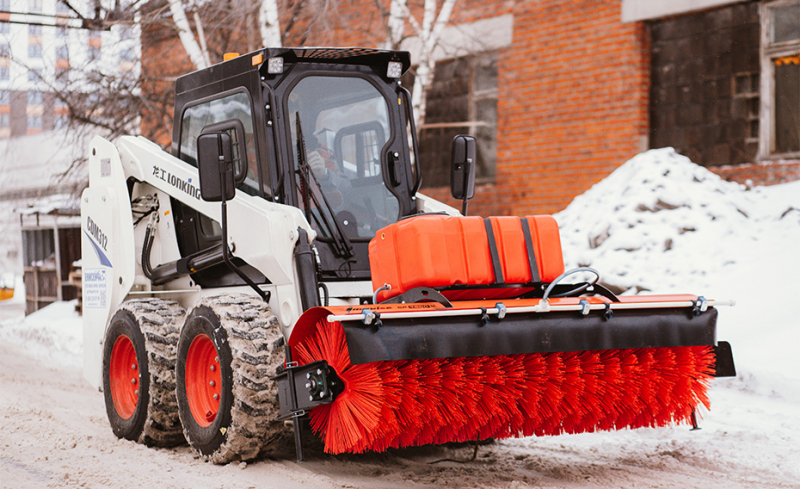 Щетка дорожная коммунальная Impulse SP1800M + система орошения 100 литров (с насосом) HV Market