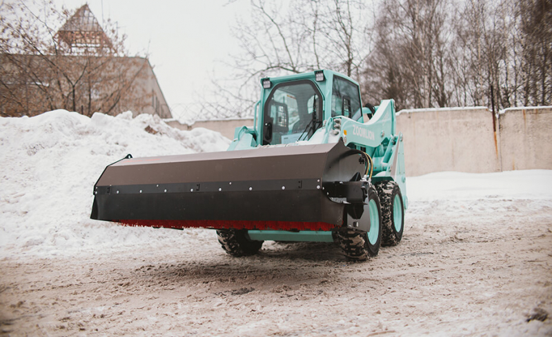 Щетка дорожная коммунальная Impulse SP1850B с бункером HV Market