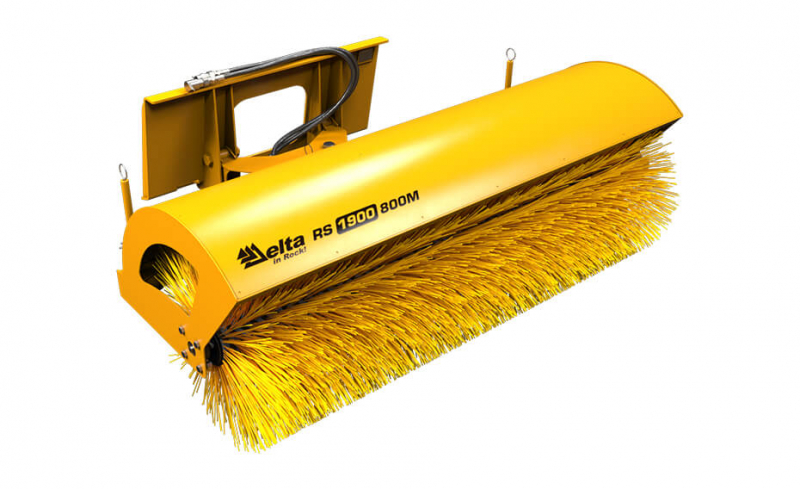 Щетка дорожная коммунальная Delta RS 1900x800M с механическим поворотом HV Market