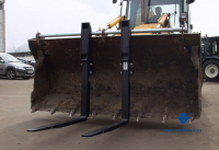 Вилы откидные паллетные Impulse PF2000 на ковш JCB 3CX / 4CX HV Market