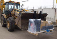 Вилы откидные паллетные Impulse PF2000 на ковш JCB 3CX / 4CX HV Market