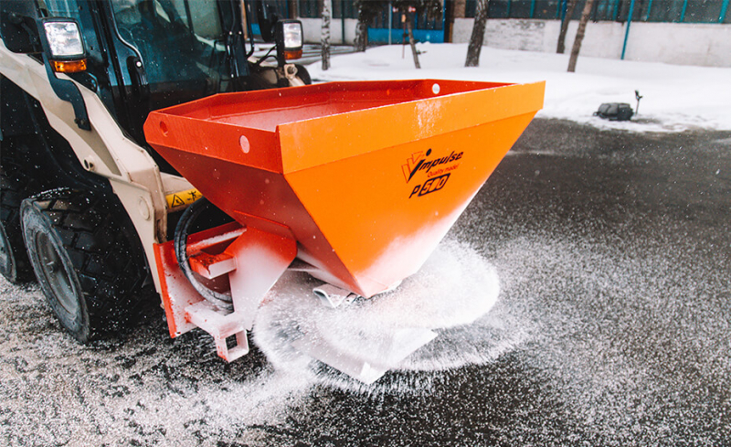 Пескоразбрасыватель для мини-погрузчиков Impulse P500 HV Market