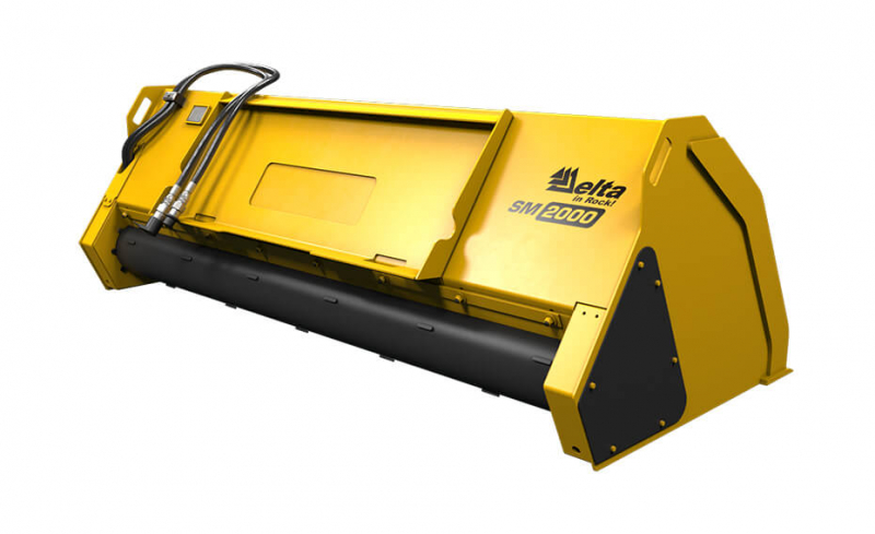 Пескоразбрасыватель для мини-погрузчиков Delta SM2000 HV Market
