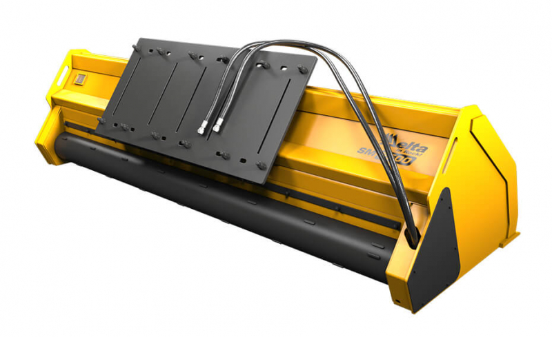 Пескоразбрасыватель для экскаваторов-погрузчиков Delta SM2500 HV Market