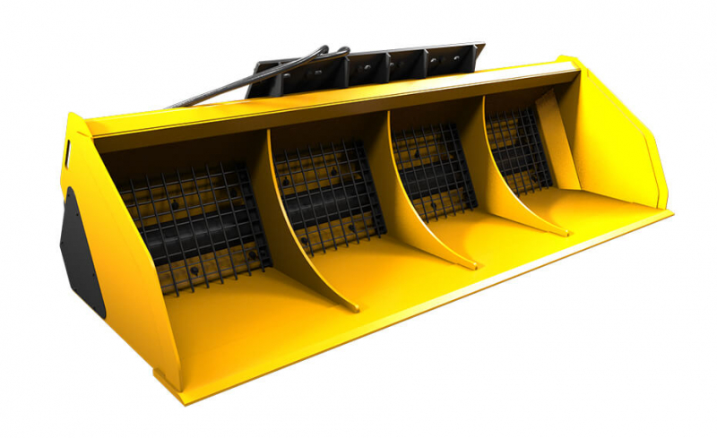 Пескоразбрасыватель для экскаваторов-погрузчиков Delta SM2500 HV Market