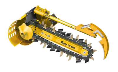 Траншеекопатель Delta TR900 для мини-погрузчиков для грунта