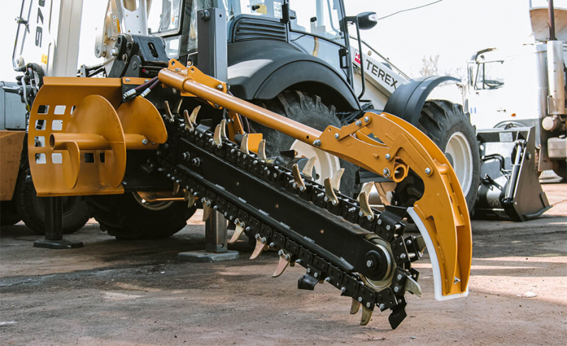 Траншеекопатель Delta TR1200 для грунта