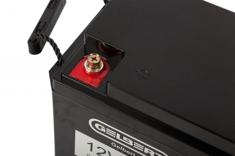 Литиевый тяговый аккумулятор Gelbert LiFePO4 (12V/200Ah/200А/2,400Wh) Bluetooth HV Market