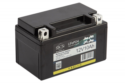 Аккумулятор для мототехники SKN LiFePO4 YTZ10S (12V/10Ah/190A) [UTZ10S, CT 1210.1, MT 12-10] HV Market