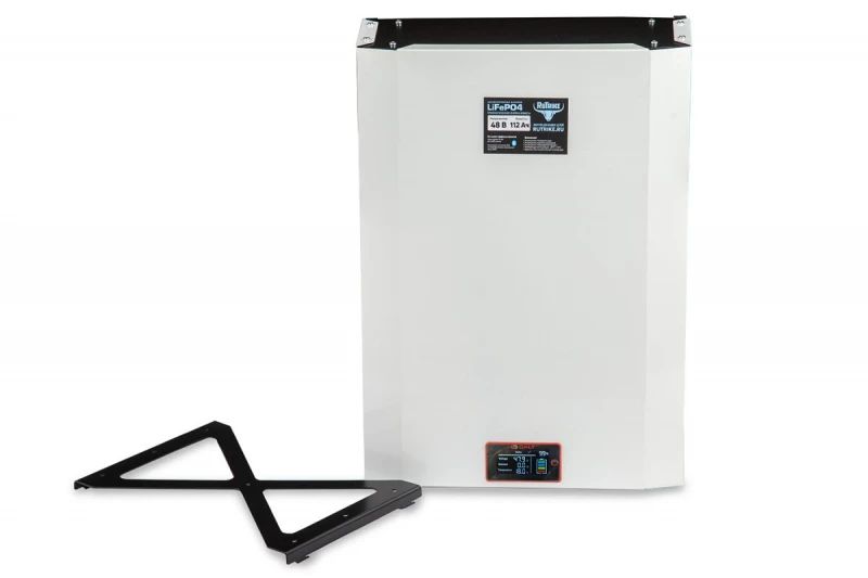 Аккумуляторная батарея LiFePo4 48V112Ah(100A) c дисплеем, BMS смарт HV Market