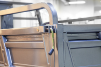 Грузовой электрический трицикл Rutrike Эксперт ПРО 2000 темно-синий HV Market