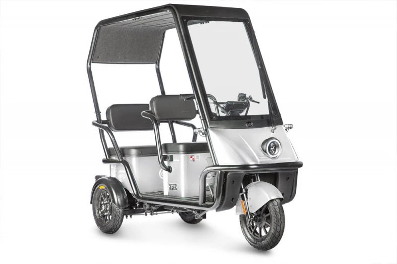 Электротрицикл Wanshida NIPLA 500 60V 1000Вт Черно-белый HV Market