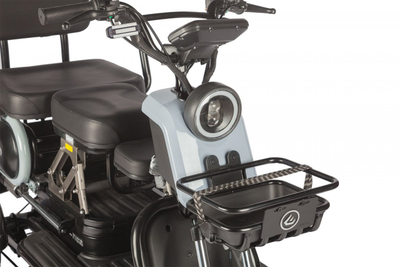 Электротрицикл Wanshida UN MOTO 60V 650Вт черно-синий HV Market