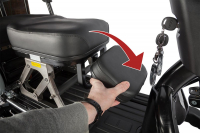 Электротрицикл Wanshida UN MOTO 60V 650Вт черно-синий HV Market