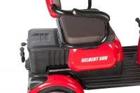 Электротрицикл Rutrike Gelbert Sun 48V/60V 650Вт Зелено-белый HV Market
